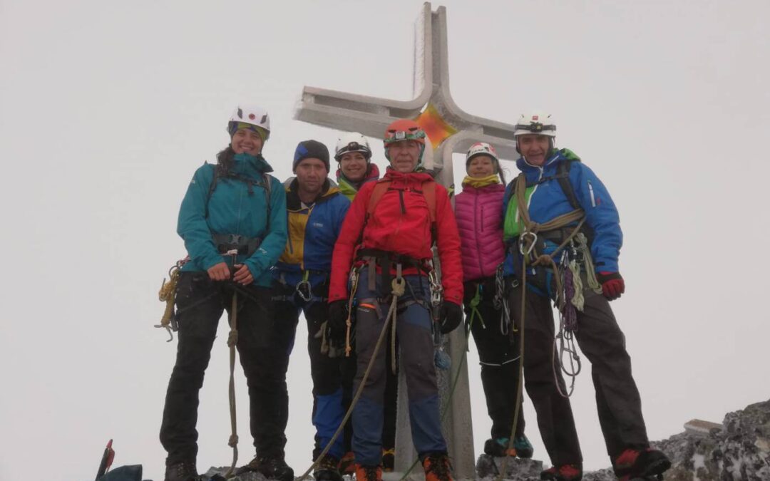 Über den Hintergrat auf „König Ortler“