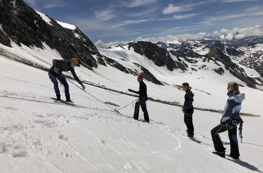 Gletschergrundkurs am Zuckerhütl