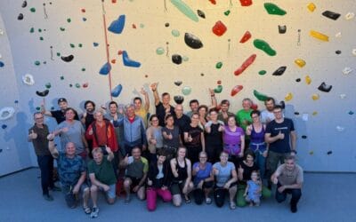 Spaß im Kletterzentrum – 1. Helferfest