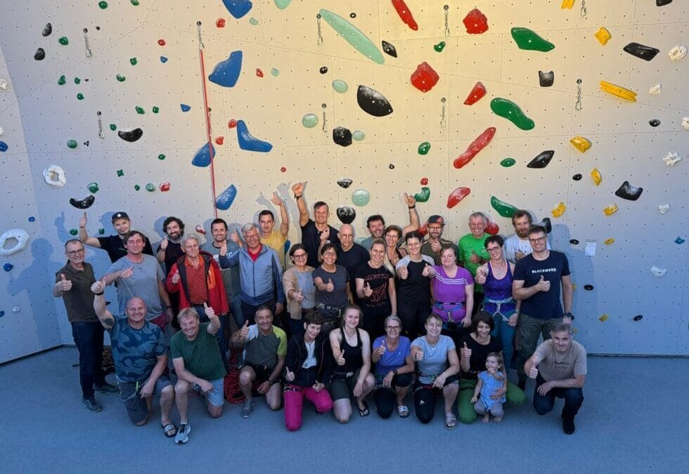 Spaß im Kletterzentrum – 1. Helferfest