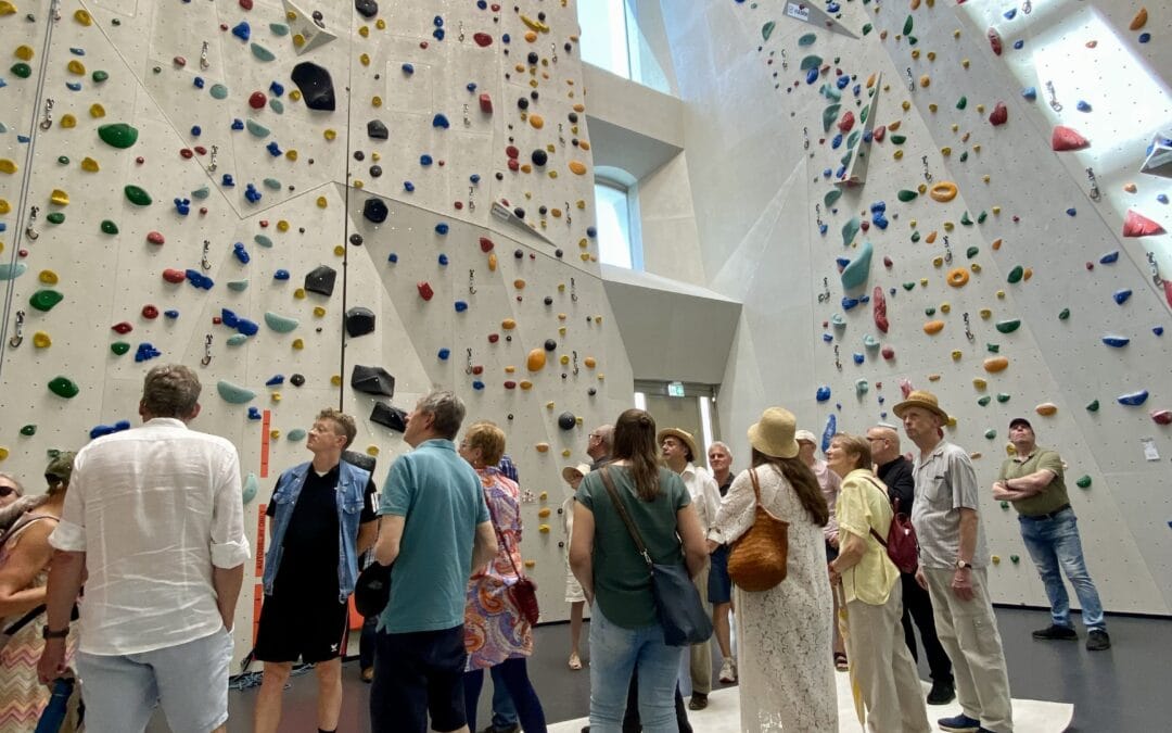Architektouren 2026: Großes Interesse am Kletterzentrum Tirschenreuth